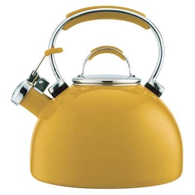 Kitchenaid 50582 2Q Porcelain Tea Kettle Mustar Kitchenaid 50582 2Q Porcelain Tea Kettle Mustar