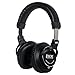 LyxPro HAS-15 Studio Headphones Closed-back Over the ear headphone with Detachable Cables,Black