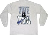 Vote 4 Crystal Adult Long Sleeve T-Shirt