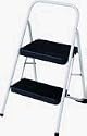 Cosco 11-135CLGG4 Folding Step Stool, 2-Step, Cool Gray