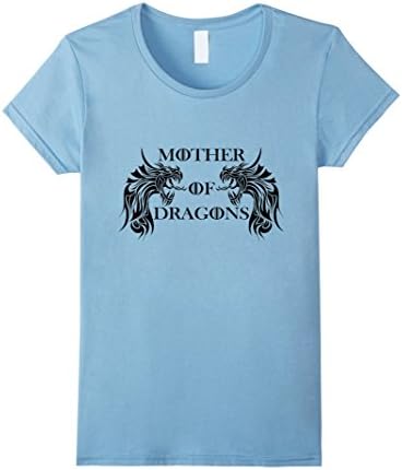Women's Mother of Dragons T-Shirt Small Baby Blue