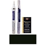 1 2 Oz. Ebony Black Paint Pen Kit for 1994 Kia All Models (EB) by PaintScratch Automotive Touch Up Paint