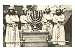 Circus Biblical Prophets, Ark of Covenant and Minorah Art Poster Print, 18x13