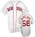 Jonathan Papelbon Boston Red Sox Replica Home Jersey (X-Large)