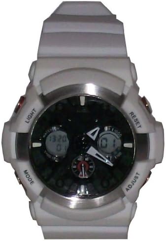 Avation II White X-tra Large Two in One Digital Sports Watch