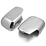 Automotive Truck Chrome Mirror Bottom Cover Trim Kit without LED Turn Signals Light... by Astra Security