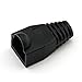 Maxmoral 100-Pack CAT5E CAT6 RJ45 Ethernet Network Cable Strain Relief Boots - Black