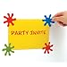 FunToSee Paint Splat Sticky Corners, Pack of 24