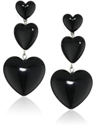 Tarina Tarantino "Kaleidoscope Hearts" Lucite Hearts Earrings