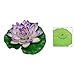 Como Purple Floating Lotus Decoration for Aquarium Garden Pond