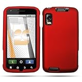 Cover Case for Motorola Atrix 4G - Rubberized Red