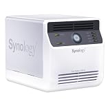 Synology DiskStation 4-Bay (Diskless) Network Attached Storage DS410j (White)