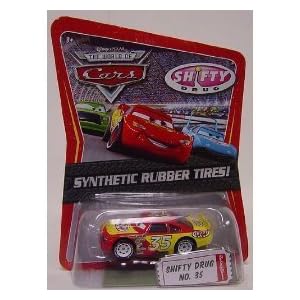 Disney / Pixar CARS Movie Exclusive 1:55 Die Cast Car with Sythentic Rubber Tires Shifty Drug