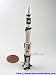#02 Saturn V type rocket (Skylab plan) Furuta Choco Egg Astronaut/NASA Series Miniatu...