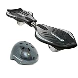 RipStik DLX Caster Board with Ripstik Carbon Fiber Youth Helmet (Recommended Fit for Ages 8-14)