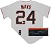 Willie Mays San Francisco Giants Autographed Grey Jersey