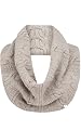 Twisted Cable Knit Infinity Scarf