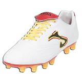 Joma Total Fit Ultralight Soccer FG - White/Red/Yellow