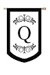 Monogram Regalia Regular Size Flag Q