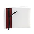 Jean M. Guest Book - Merlot/ Black/ Cream