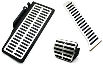 Aurnoc Fuel Brake Foot Rest AT Pedals For VW Tiguan 2009 2010 2011