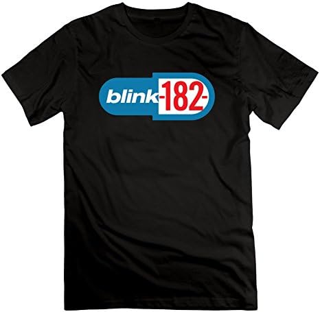 Cotton Different Blink 182 Smiley Men Customized X-large T-shirt Black