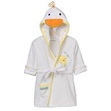 Just One Year Hooded Robe - Ducky