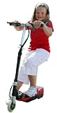 Elektroscooter mit Sitz / Rot / E-Scooter ZY07D