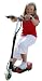 Sports : Elektroscooter mit Sitz / Rot / E-Scooter ZY07D