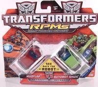 Transformer Movie 2 Mini Vehicles Battle Pack - Mudflap vs Autobot