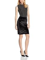 MAIOCCI Vestido (Negro / Gris)