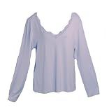 Nautica Lavender Modal Sleep Top w/Lace