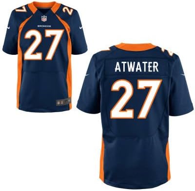 Youth 27 Steve Atwater Jersey Kids American Football Jerseys Rugby Sports Jersey Blue Size S