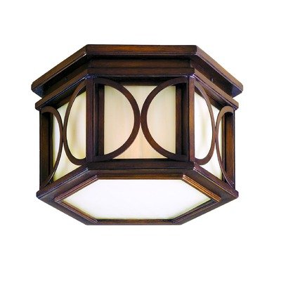 Corbett Lighting 61-33 Holmby Hills 2 Light Flush Mount Fluorescent in Holmby Hi