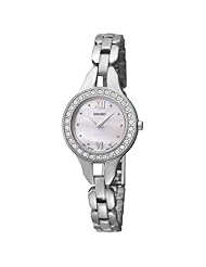 Seiko Womens SUJG63 Analog Japanese-Quartz Silver Watch