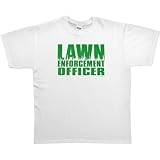 Mens T-Shirt : LAWN ENFORCEMENT OFFICER