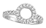 14K .40 CTW Diamond Circle Ring