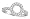 14K .40 CTW Diamond Circle Ring Size:6