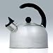 Satin Elegance 77oz Whistling Tea Kettle in Stainless Steel