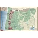 Wine Region Map of Oregon State