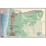 Wine Region Map of Oregon State