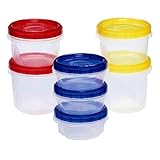 ジップロック スクリューロック カラーアソート 7個入