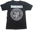 RAMONES - Presidential Seal - Black / White T-shirt