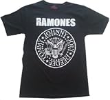 RAMONES - Presidential Seal - Black / White T-shirt