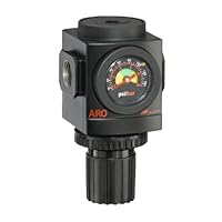 Ingersoll Rand R37341-600-VS 250 PSI MAX 1/2-Inch Regulator, Black
