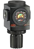 Ingersoll Rand R37341-600-VS 250 PSI MAX 1/2-Inch Regulator, Black