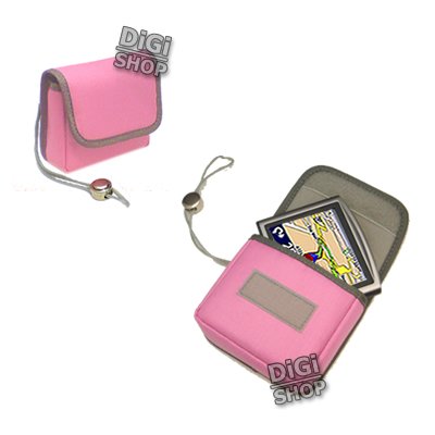Pink Carry Case for TomTom ONE v2/v3/v4 (Europe & GB) 3rd/New Edition models