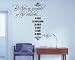 Be thou an example of the believers in word in conversation in charity in spirit in faith in purity Scriptural Christian Vinyl Wall Decal Mural Quotes Words C064BethouII