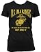 U.S. Marines, My Job Is To Protect Your Ass Not Kiss It Juniors Marines T-shirt, USMC Logo Junior's Tee Shirt
