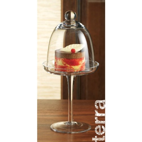 Terra Footed Dessert Dome - 9.75 Inches Terra Footed Dessert Dome - 9.75 Inches